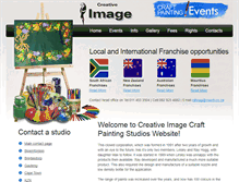 Tablet Screenshot of creativeimage.co.za